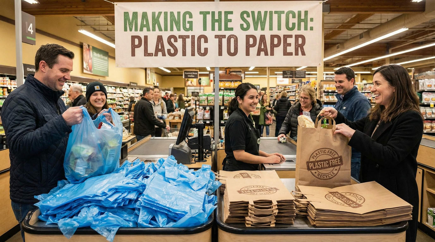 How to Switch from Plastic to Paper Bags