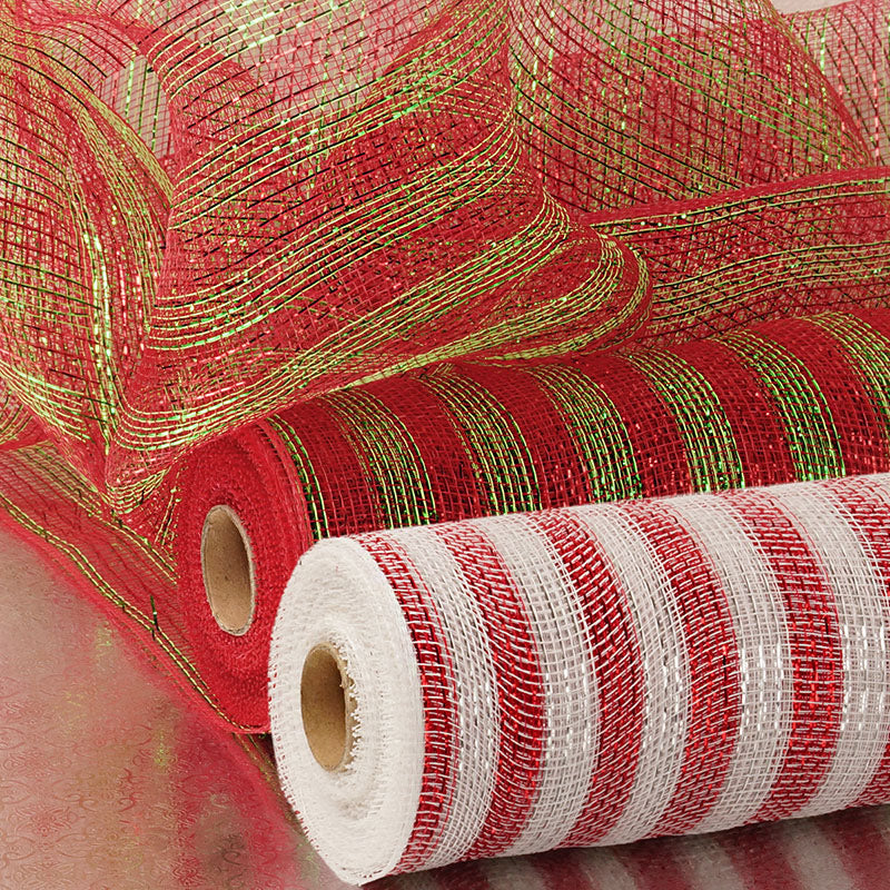 Metallic Deco Mesh