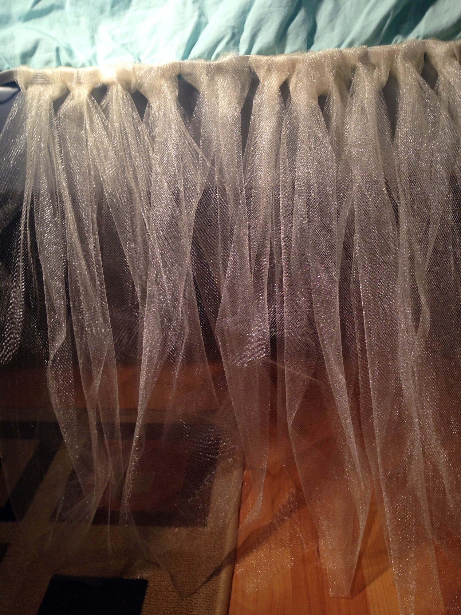 How to Make a Tulle Crib Skirt