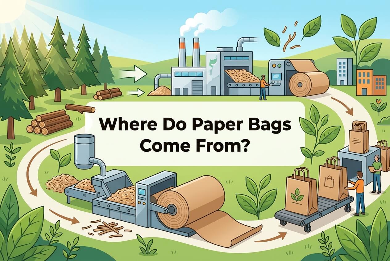 Where Do Paper Bags Come From? Origin & History
