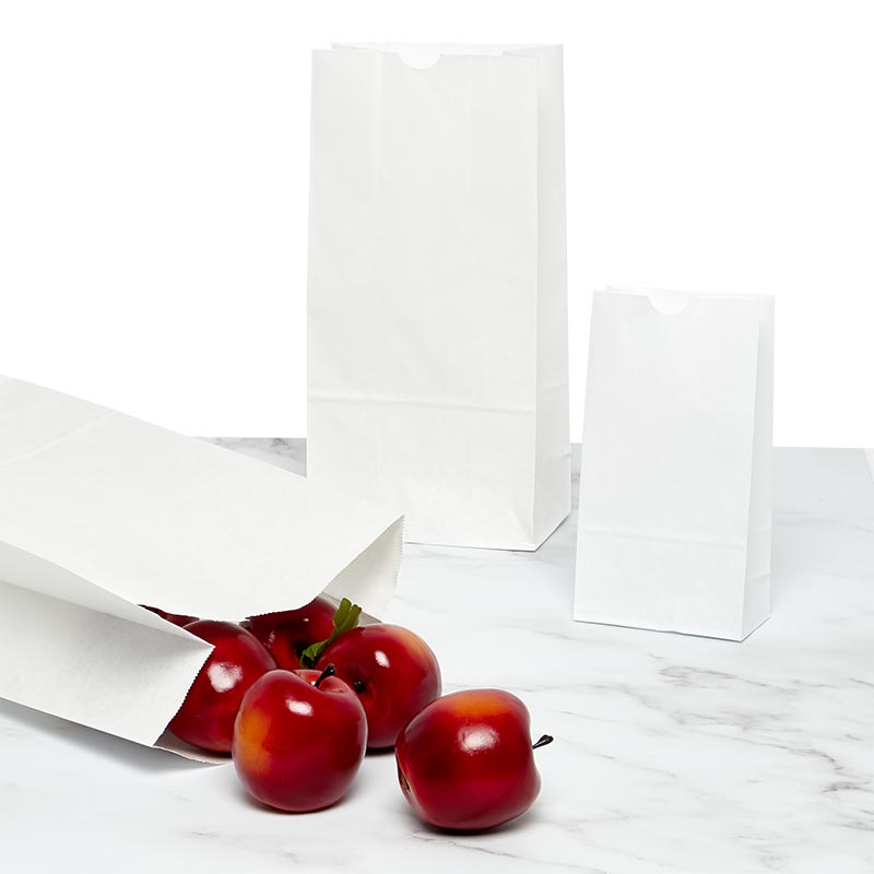 White Grocery Bags (500/Pack)