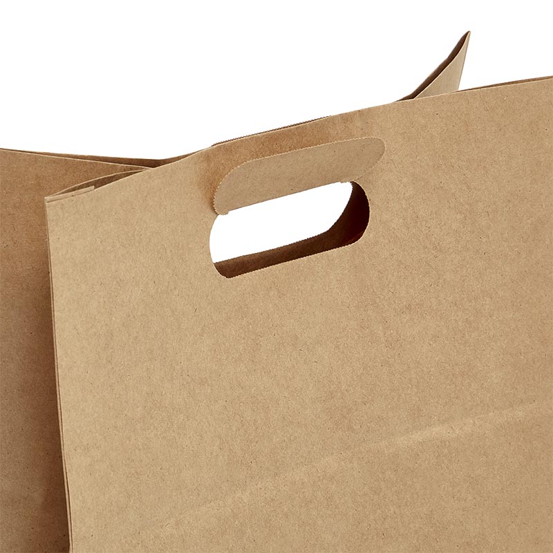 Premium Die Cut Handle Paper Bags (300/Pack)