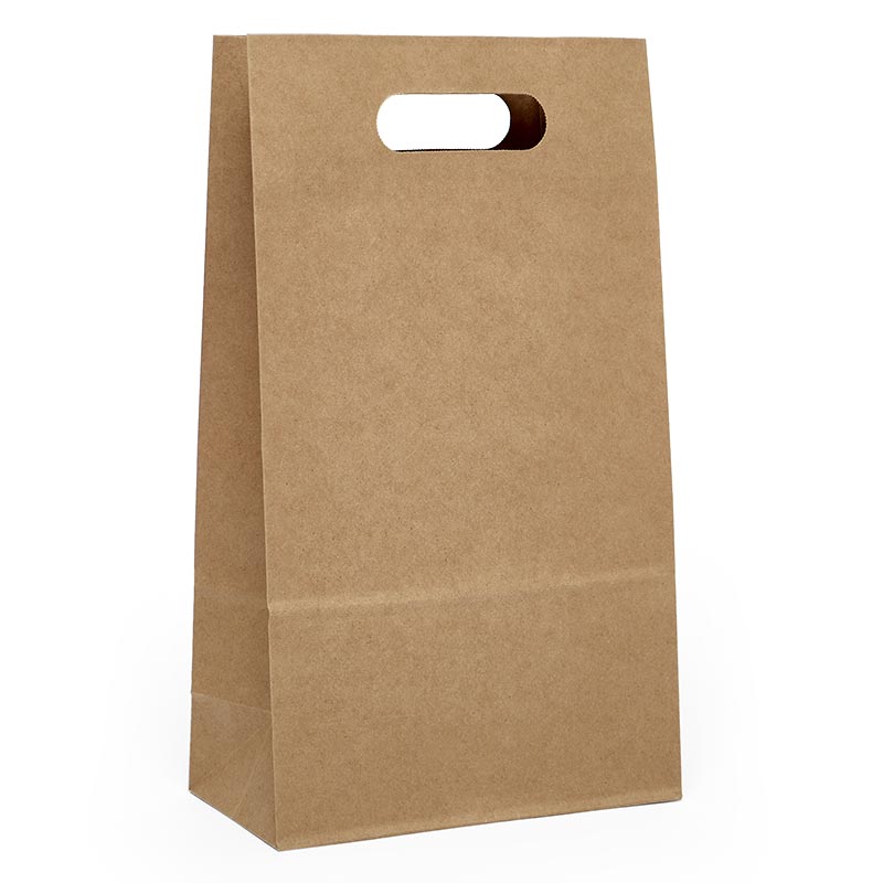 Premium Die Cut Handle Paper Bags (300/Pack)