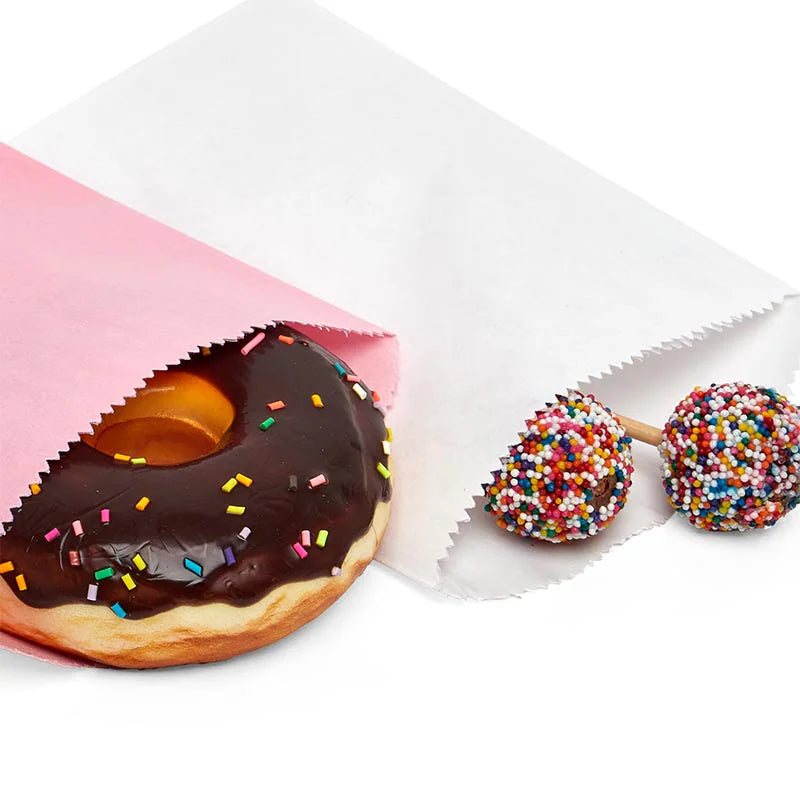 Glassine Lined Paper Gourmet Bags (100/Pack)