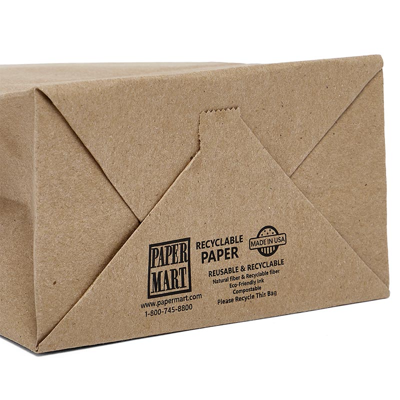 Eco-Friendly Kraft Shopping Bags