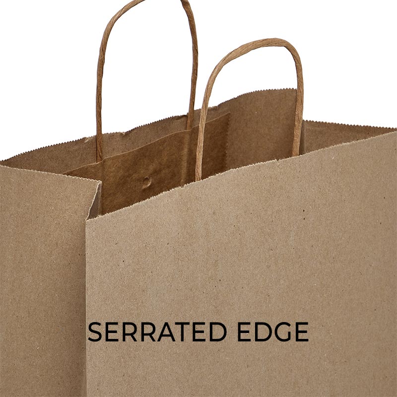 Eco-Friendly Kraft Shopping Bags