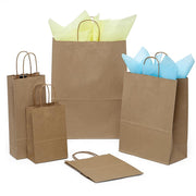 Eco-Friendly Kraft Shopping Bags