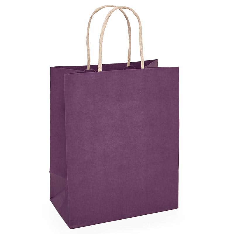 Kraft Tinted Color Shopping Bags (250/Pack)