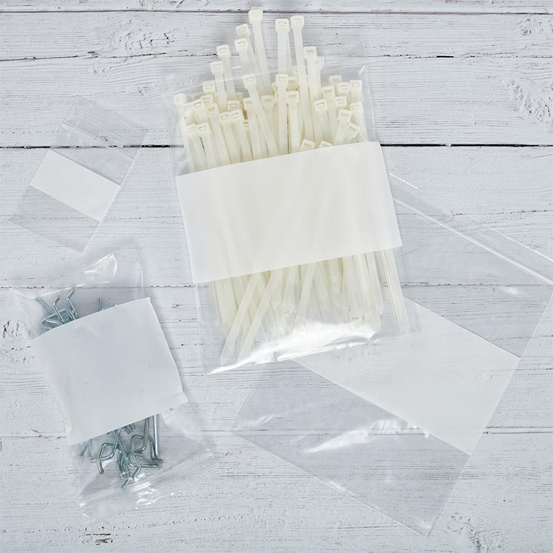 Writing Block Zipper Reclosable Bags (1000/Pack)