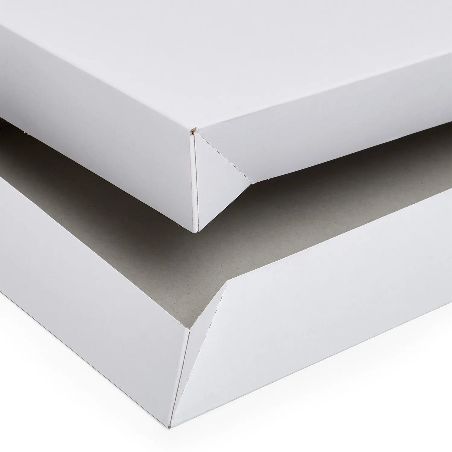 Matte White Apparel Boxes