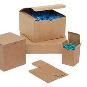 Natural Kraft Tuck Top Gift Boxes (100/Pack)