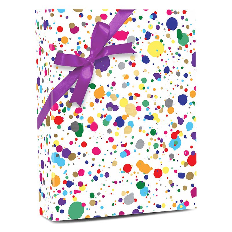 Splatter Gift Wrap