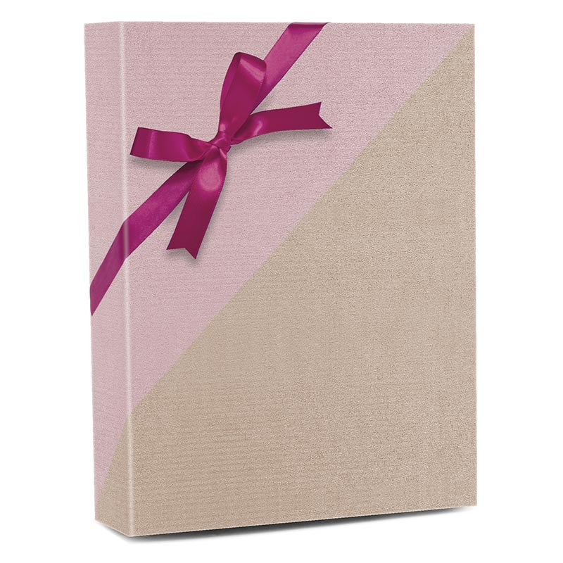 Double-sided Rose Gold/Champagne Gift Wrap