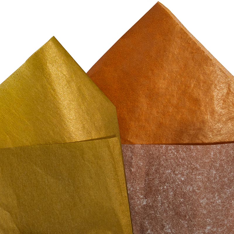 Single Faced Metallic Tissue Paper (200/Pack)