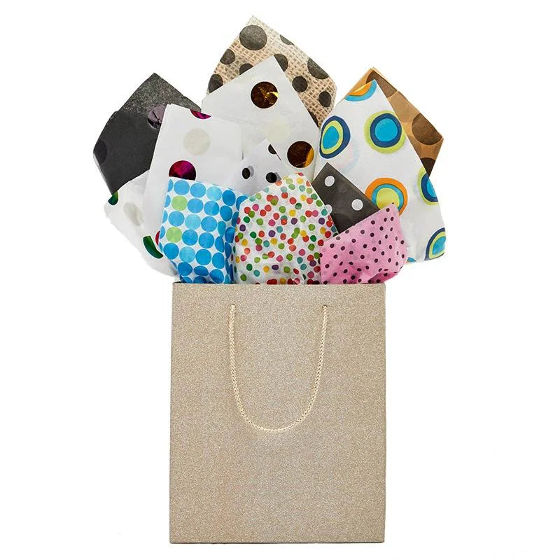 Dot Pattern Tissue Paper (240/Pack)