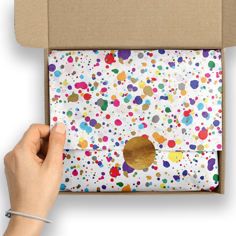 Splatter Premium Tissue Paper (240 Sheets/Package)