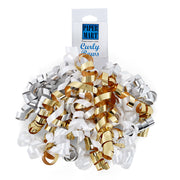 Wedding Multicolored Crimped Curly Bows (24/Pack)