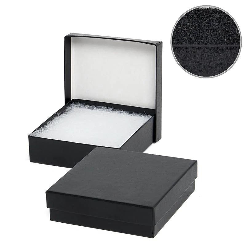 Black Jewelry Boxes (100/Pack)