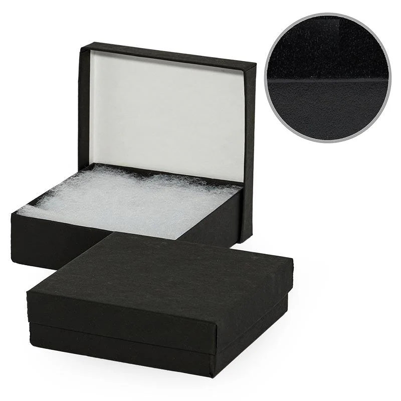 Black Jewelry Boxes (100/Pack)