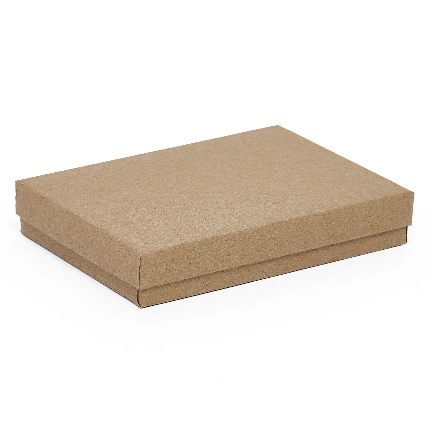 Natural Kraft Jewelry Boxes (100/Pack)