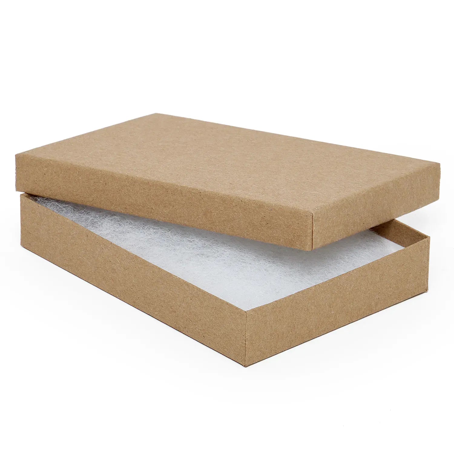 Natural Kraft Jewelry Boxes (100/Pack)