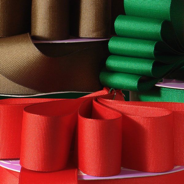 Solid Color Grosgrain Ribbon