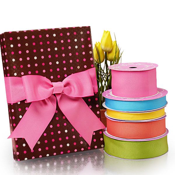Solid Color Grosgrain Ribbon