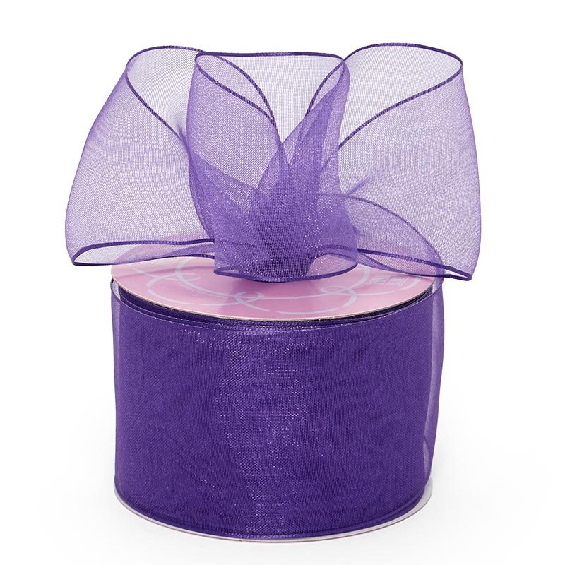 Sheer Organza Wired Ribbon