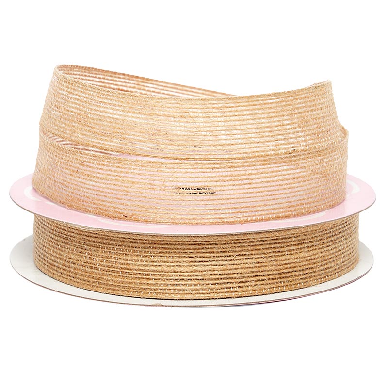 Natural Jute Ribbon (1" X 25YD)