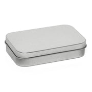Hinged Rectangular Tin Cans (432/Pack)