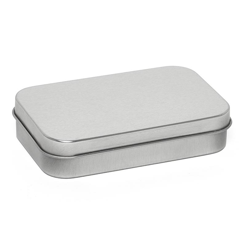 Hinged Rectangular Tin Cans (432/Pack)