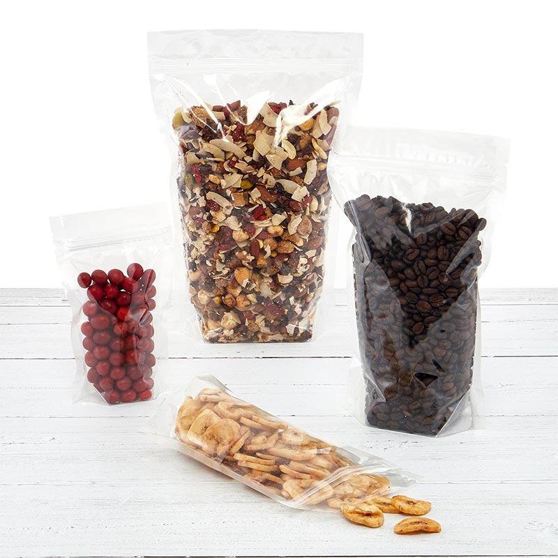 Zipper Stand-Up Food Pouch - 2 mil (1000/pack)