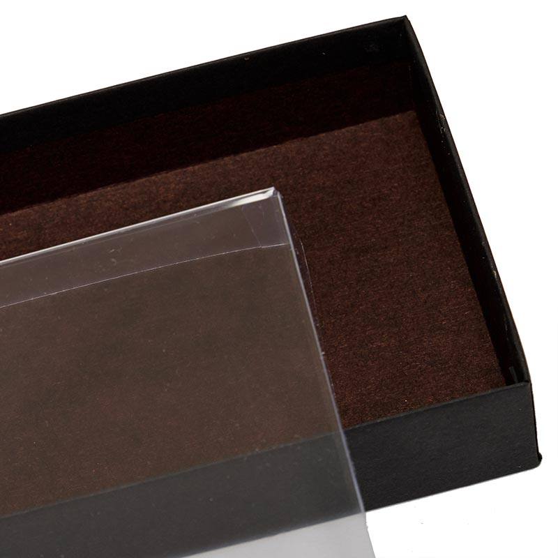 Black Matte Finish View Top Boxes