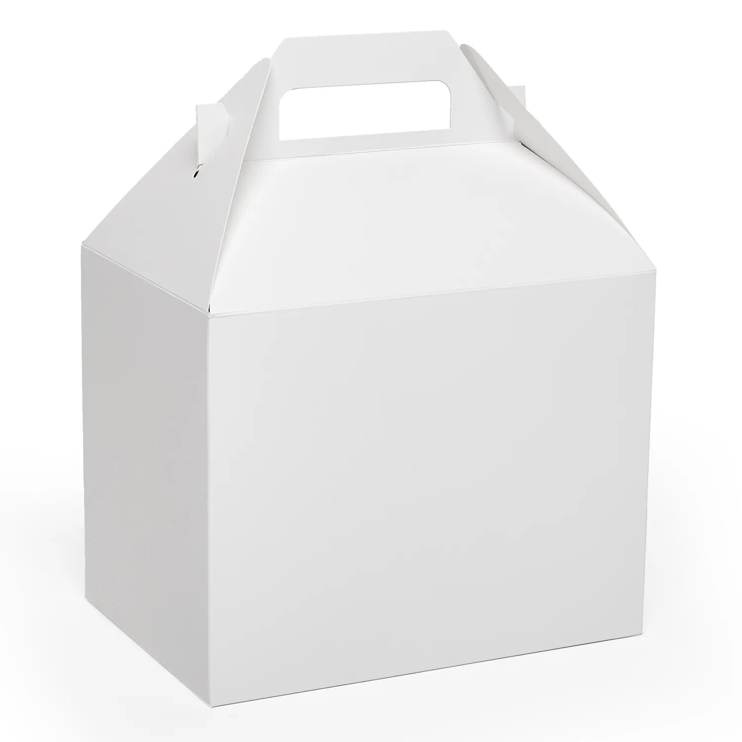Kraft & White Gable Boxes (100/Pack)