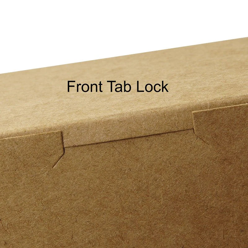 Natural Kraft Cake & Pie Boxes (200/Pack)