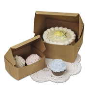 Natural Kraft Cake & Pie Boxes (200/Pack)