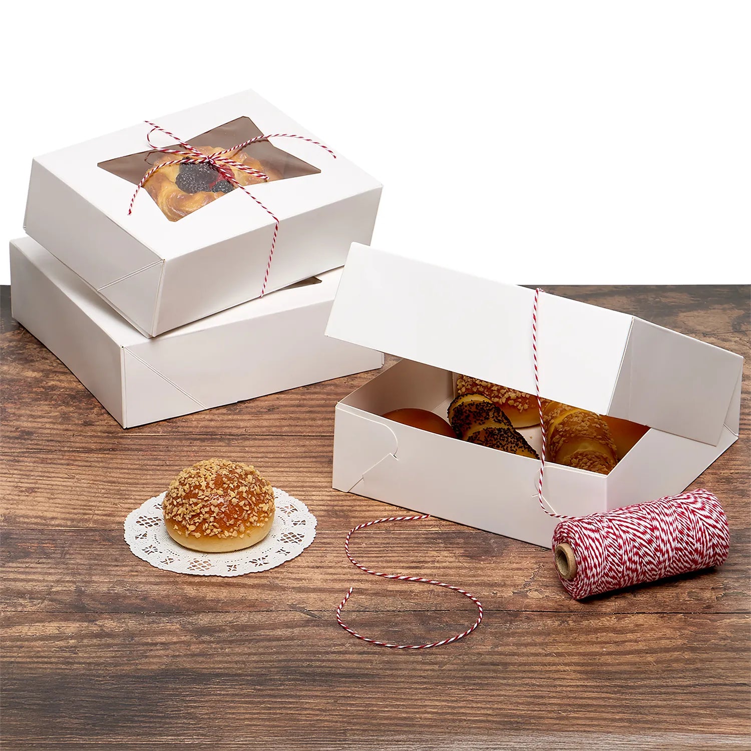 Window Cake & Bakery Boxes (200/Pack)