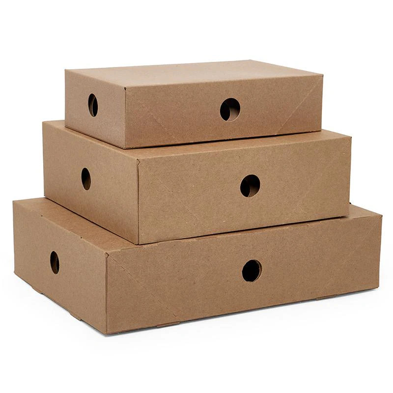 Kraft Two Piece Donut Boxes (125/Pack)