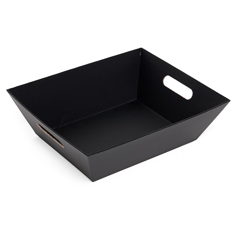 Colored Heavy Cardboard Basket Trays (50/Pack)