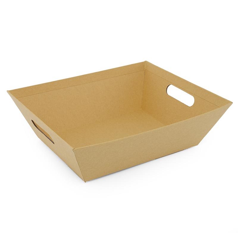 Colored Heavy Cardboard Basket Trays (50/Pack)