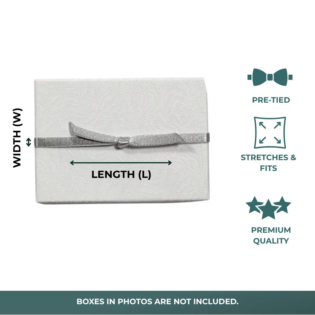 Satin Bow Stretch Loops (200/Pack)